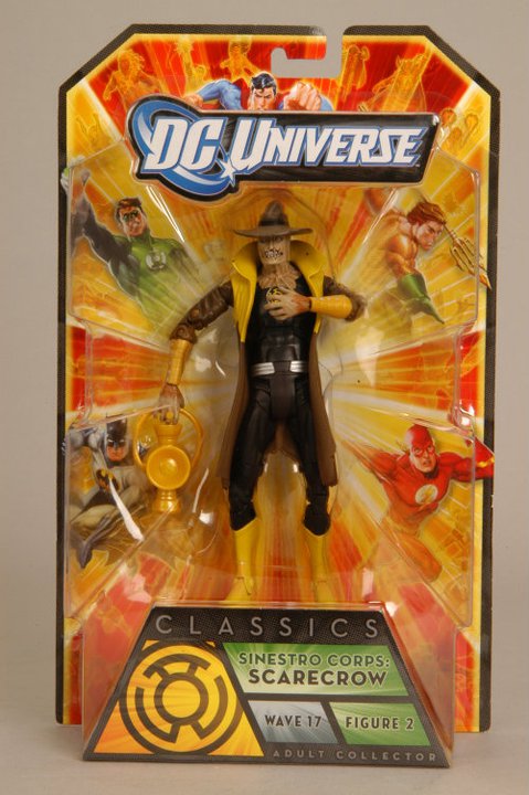 DC Universe Classics-Yellow Lantern Scarecrow Carded